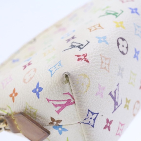 LOUIS VUITTON Monogram Multicolor Pochette Cosmetic Pouch M47354 LV Auth yk1189 - Picture 8 of 16